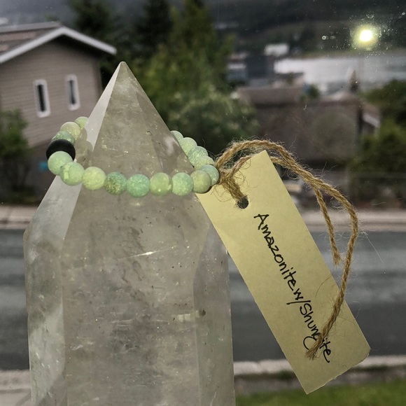 • CHILD [matte] Amazonite Shungite • - Picture 4 of 6